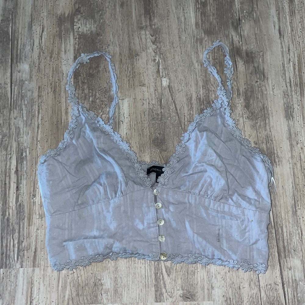 Flowery Crop Top